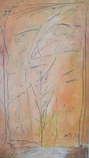 blaszczyk, michael:
dichter : acryl, graphit auf karton. - , 2013. -  ; 60 x 46 cm. -
