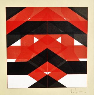 zimmermann, h. h.: schwarz - rot. - buchdruck, 1986. - 30 x 30 cm